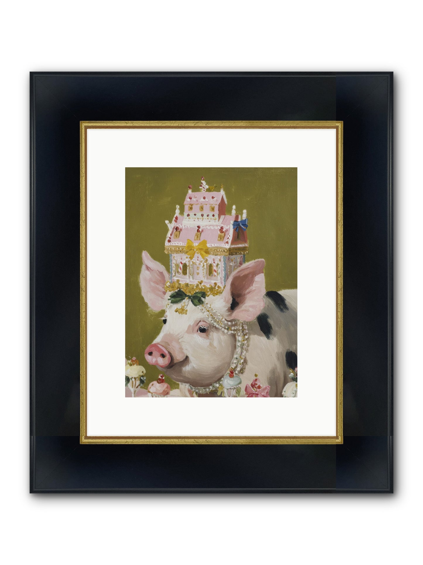 The Spellbinding Occasion Framed Print - Wide Black w/Gold 9x12