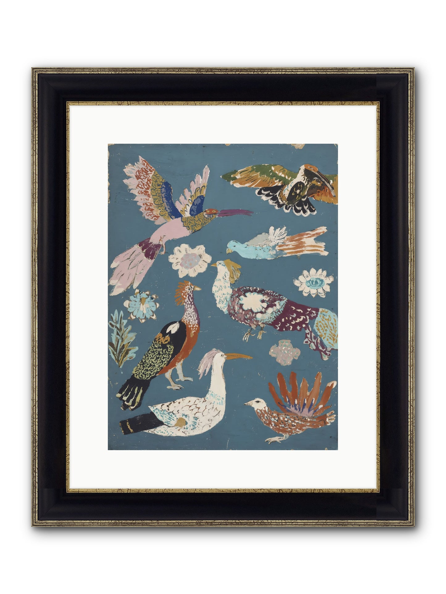 The Splendor Within Framed Print - Black & Gold 12x16