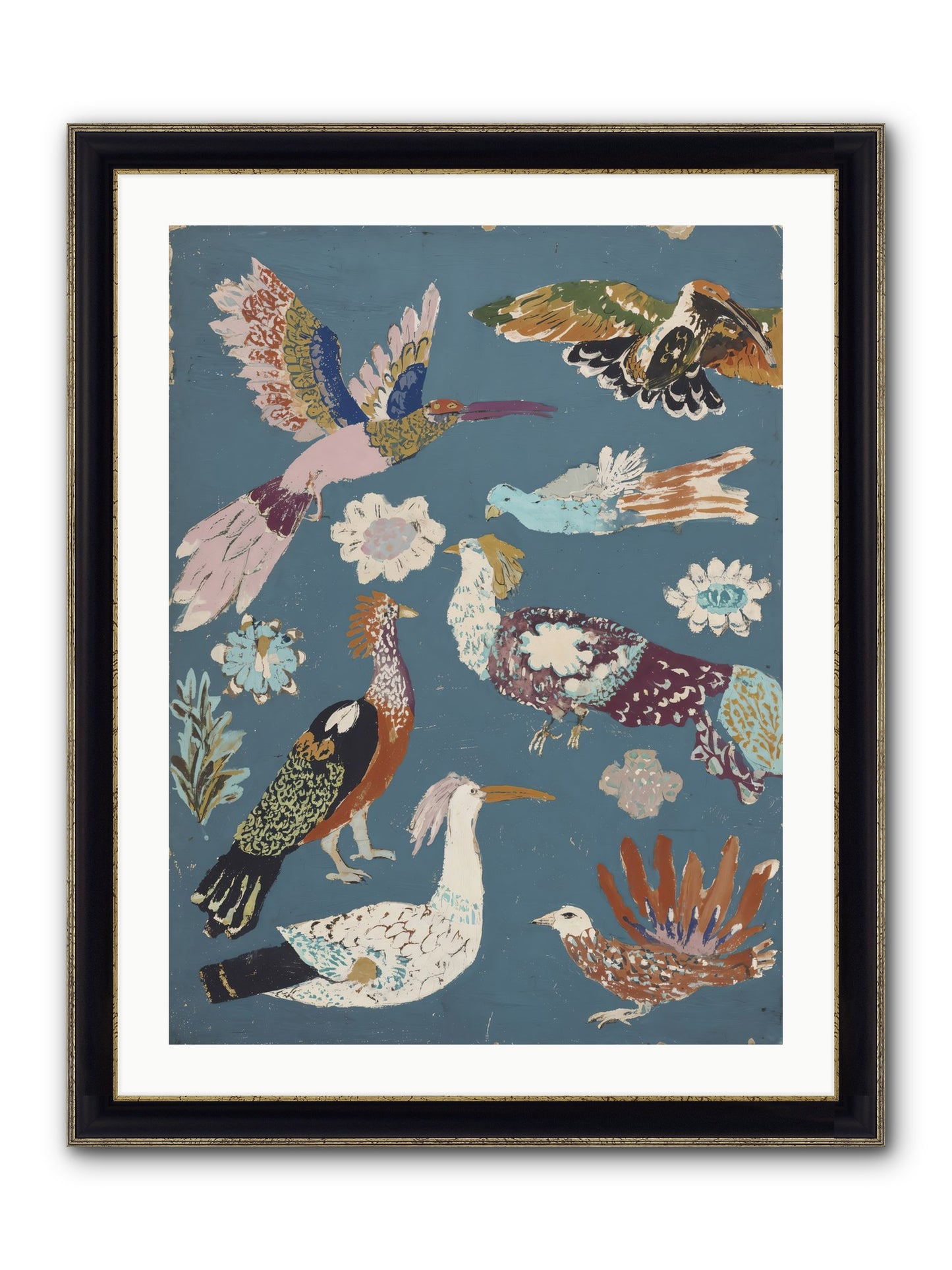 The Splendor Within Framed Print - Black & Gold 24x32