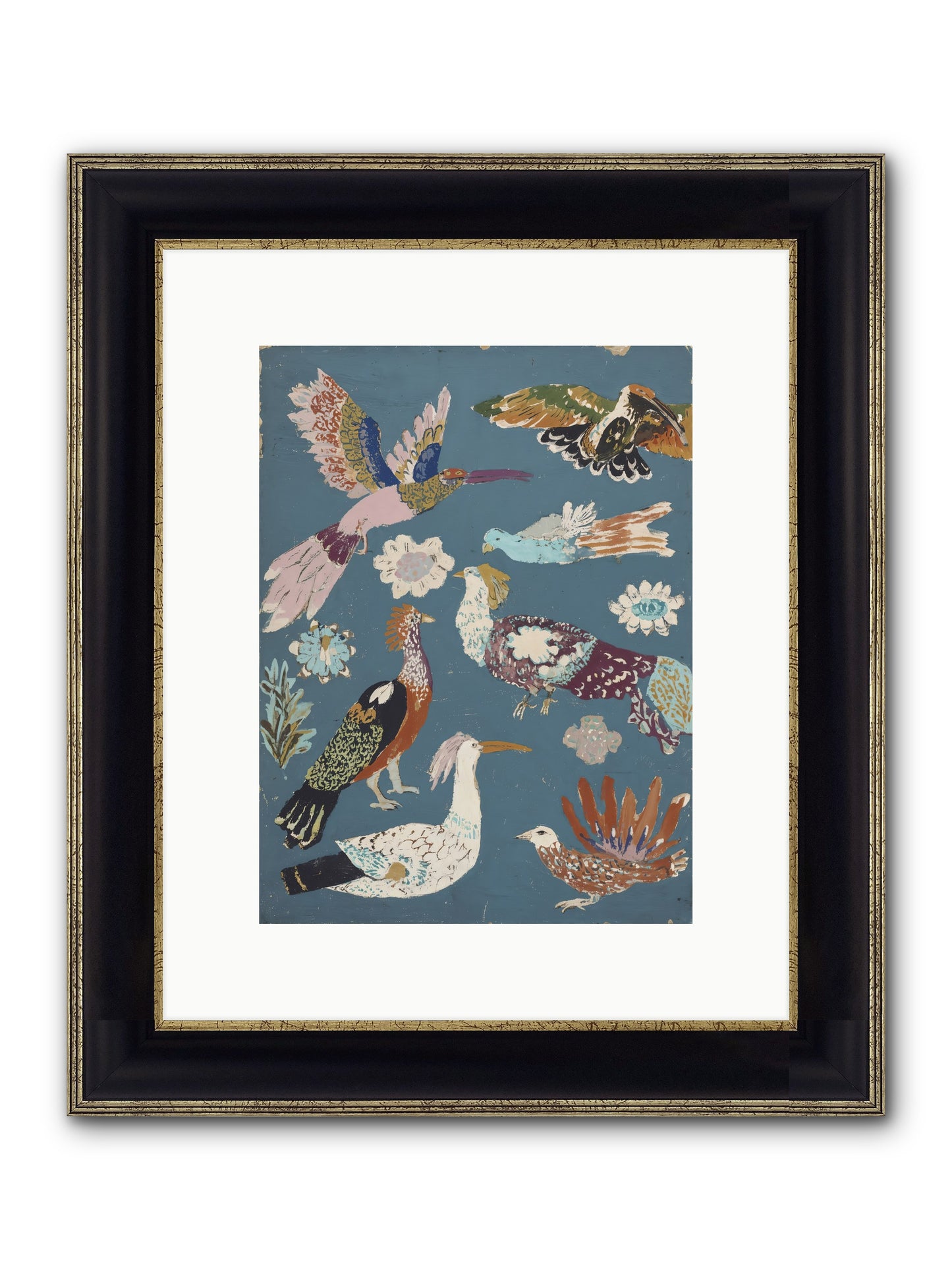 The Splendor Within Framed Print - Black & Gold 9x12