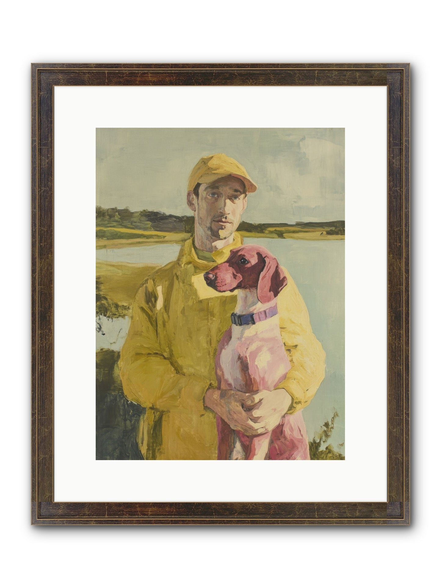 The Sum Of All Joy Framed Print - Slimwoods Black/Gold 12x16