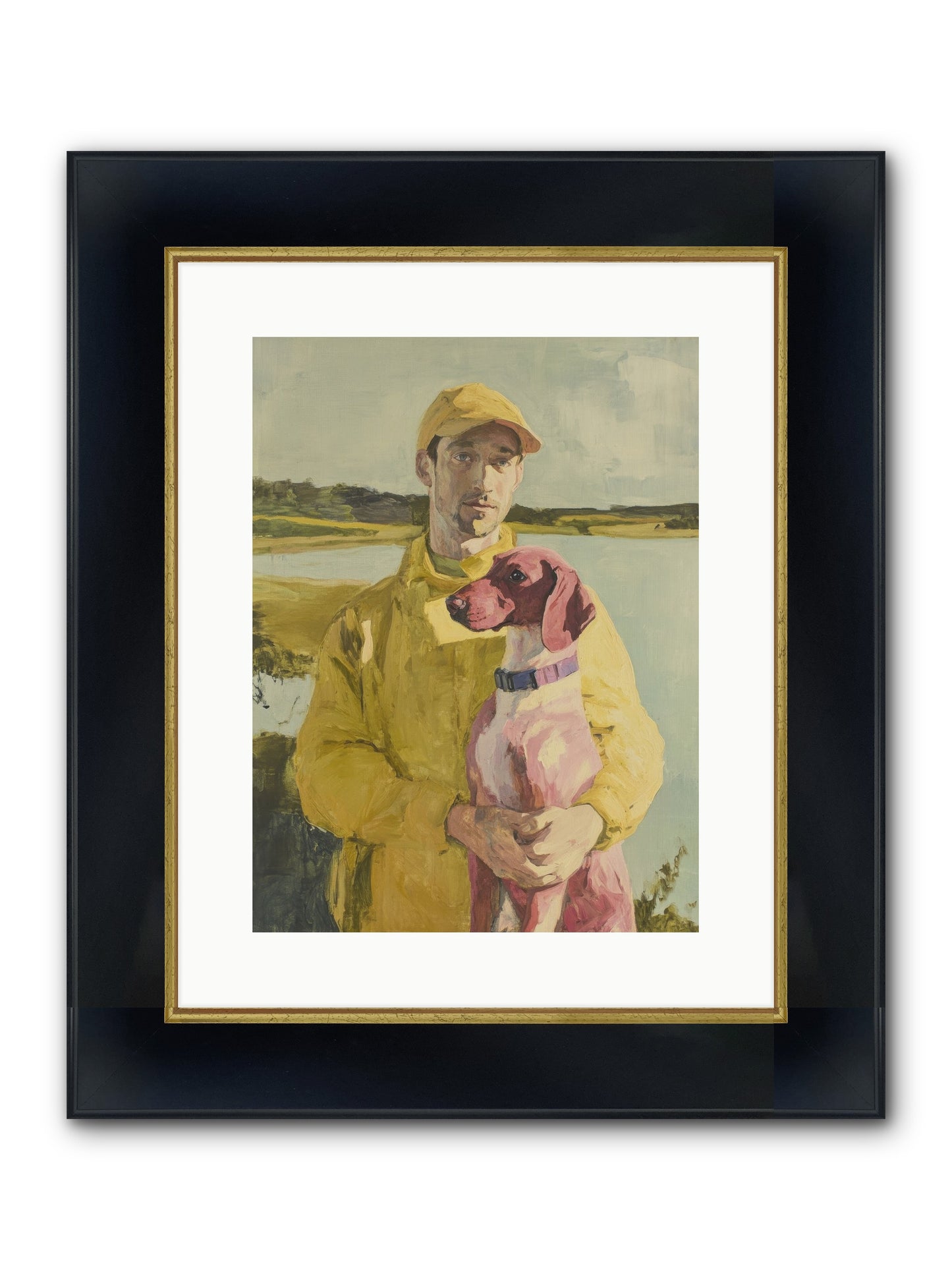 The Sum Of All Joy Framed Print - Wide Black w/Gold 12x16