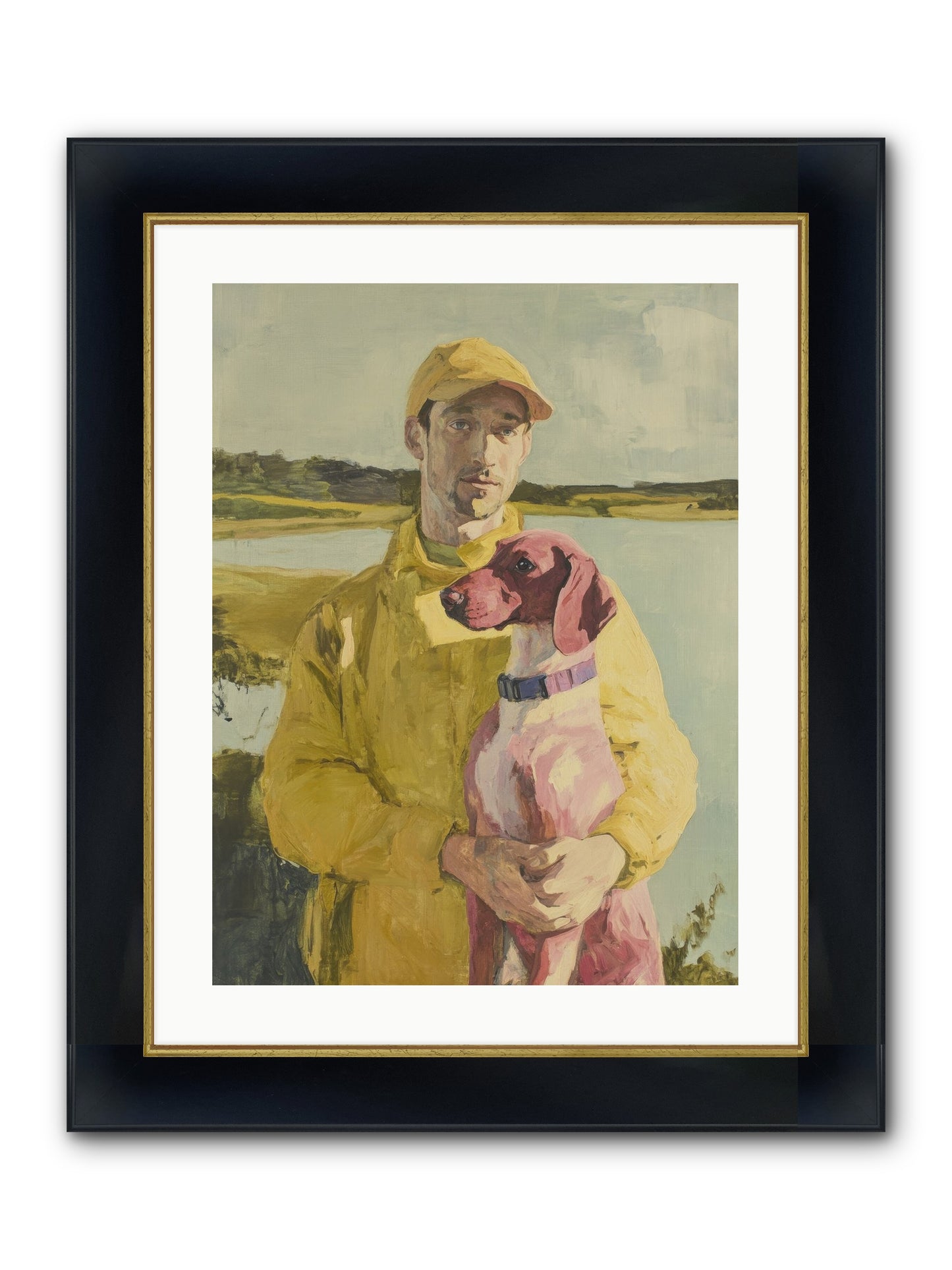 The Sum Of All Joy Framed Print - Wide Black w/Gold 18x24