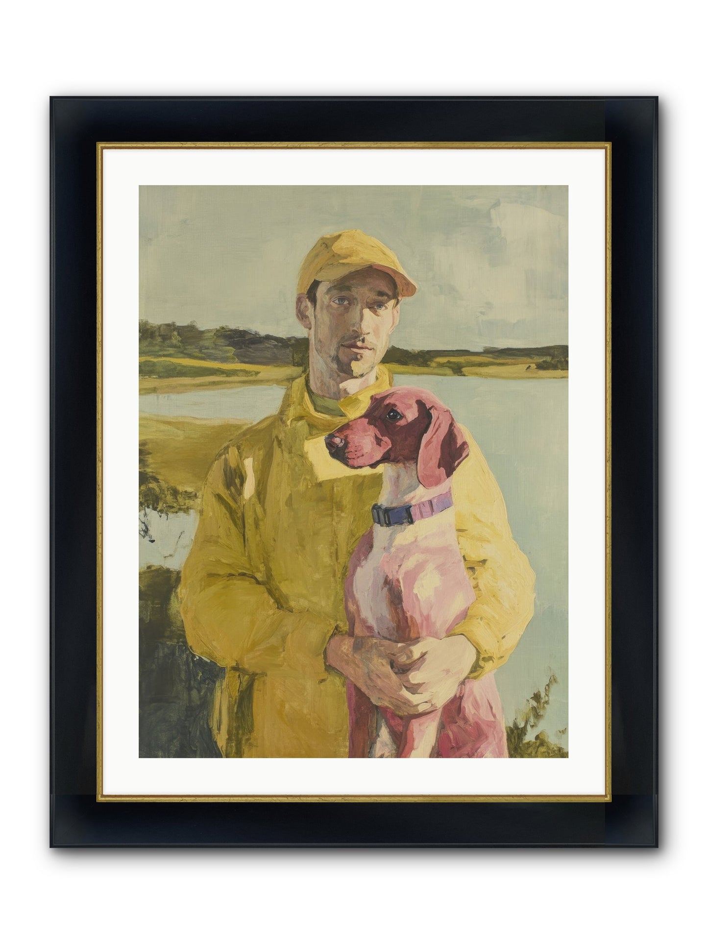 The Sum Of All Joy Framed Print - Wide Black w/Gold 24x32