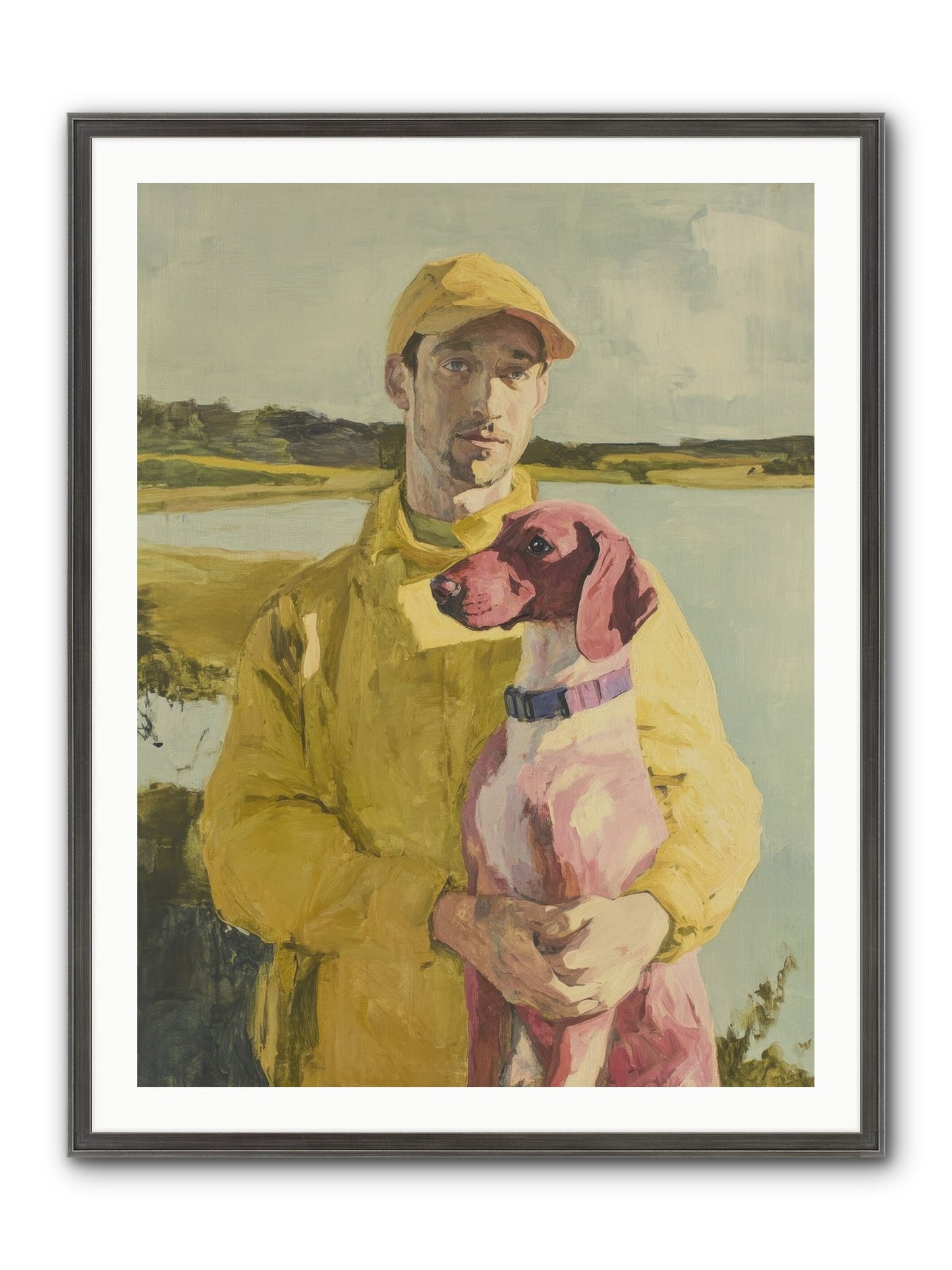 The Sum Of All Joy Framed Print - Slimwoods Black/Silver 30x40