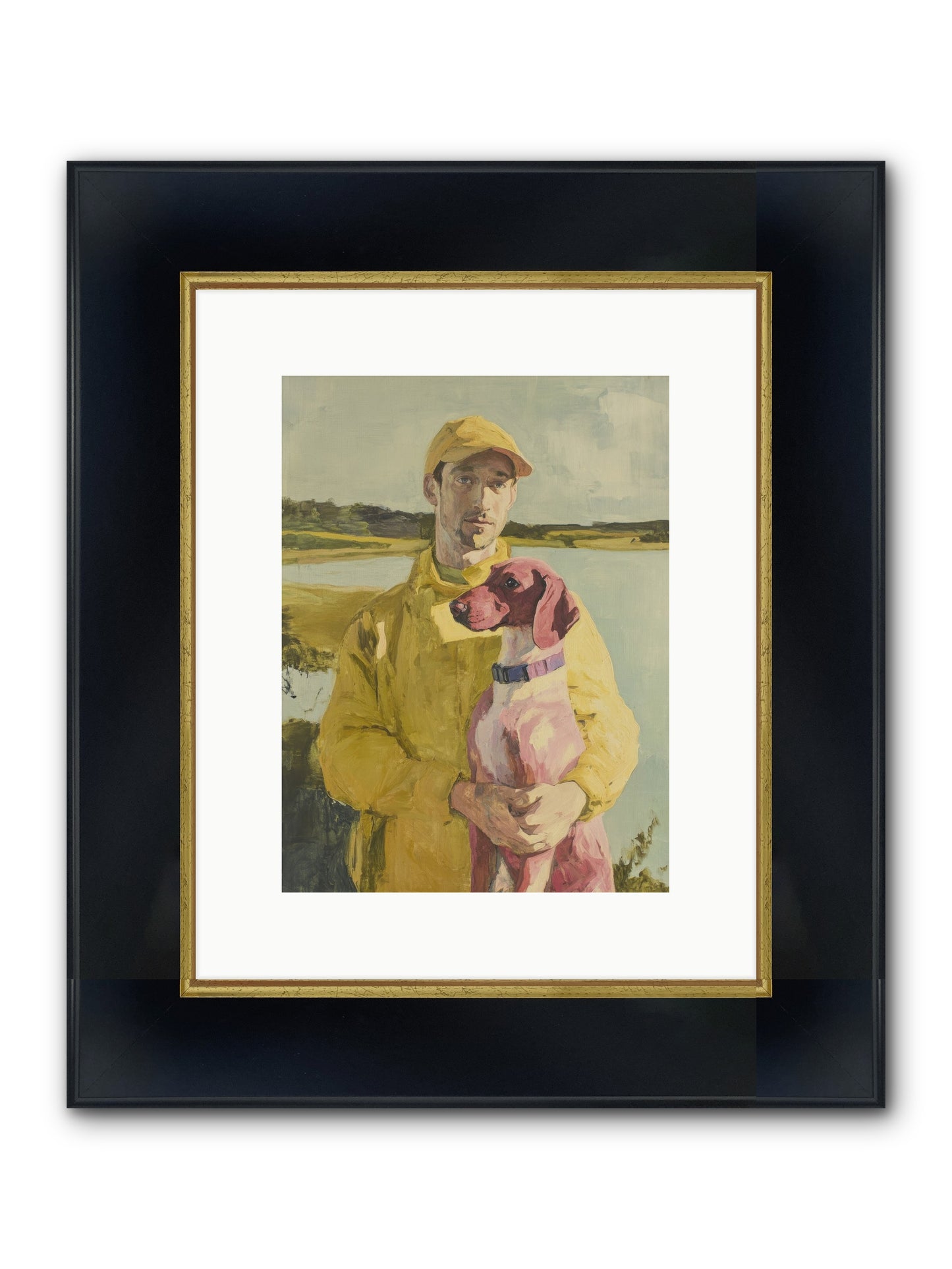 The Sum Of All Joy Framed Print - Wide Black w/Gold 9x12