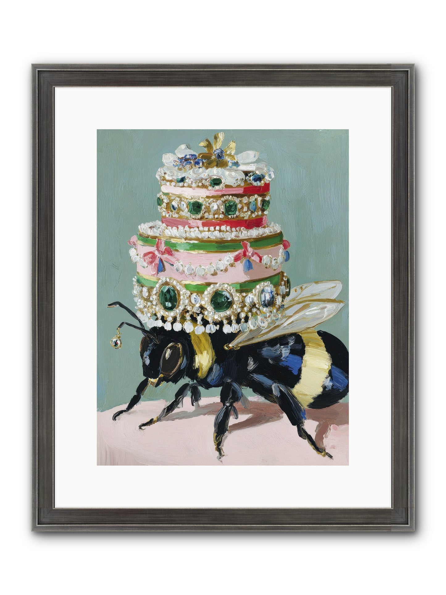 The Sumptuous Moment Framed Print - Slimwoods Black/Silver 12x16
