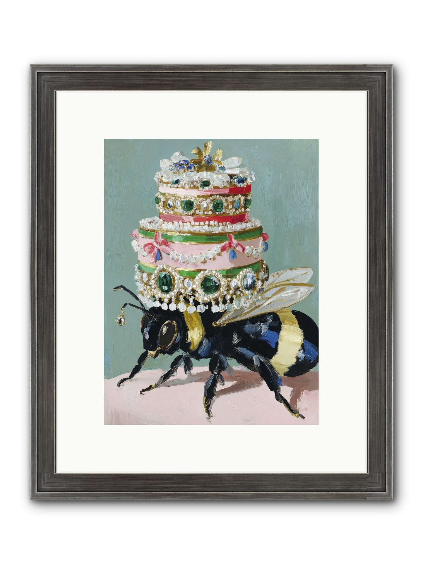 The Sumptuous Moment Framed Print - Slimwoods Black/Silver 9x12