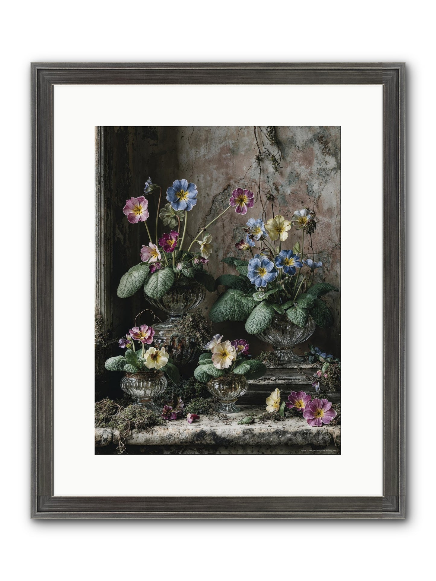 The Sun's Secret Memoirs Framed Print - Slimwoods Black/Silver 12x16