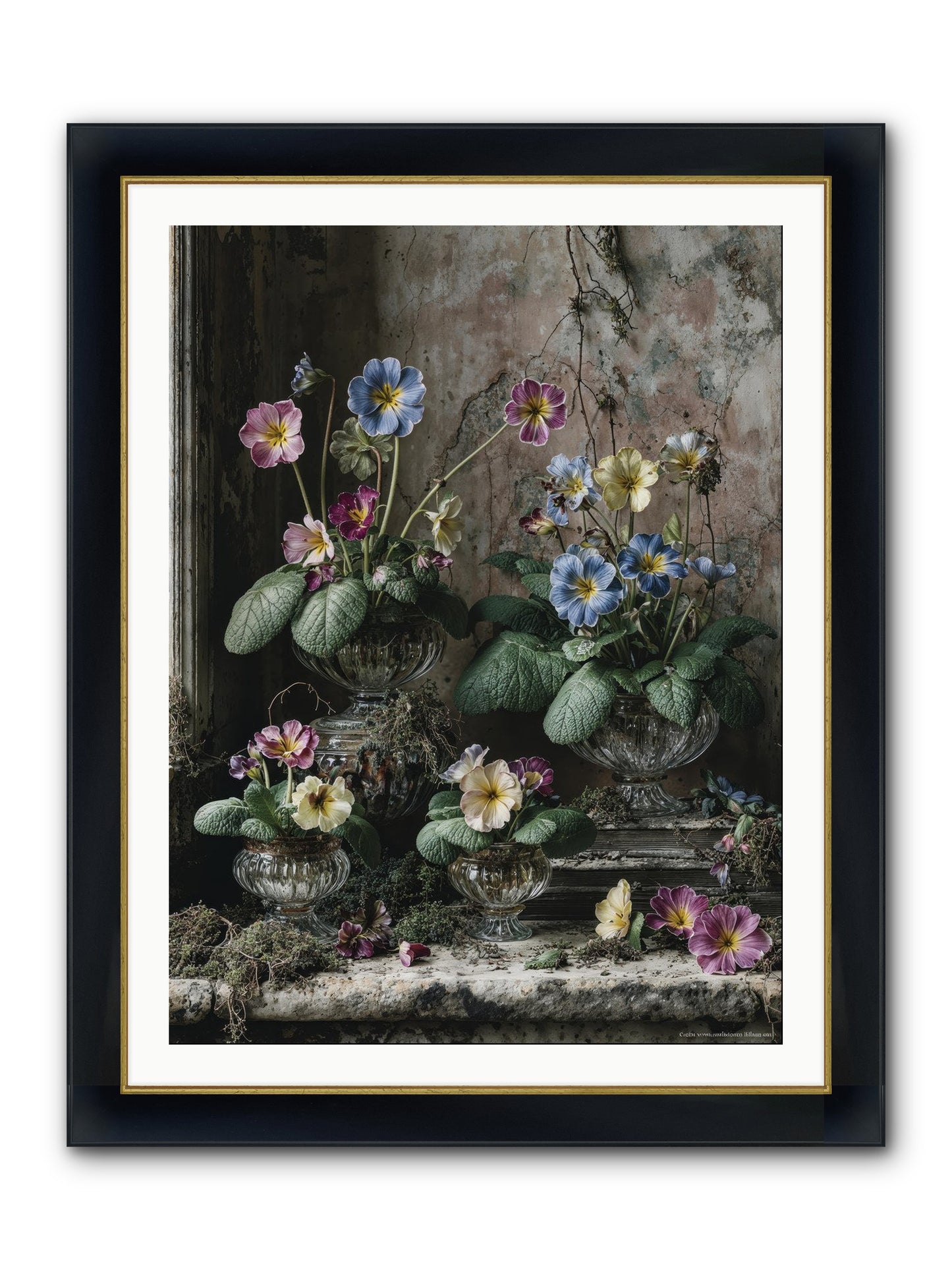The Sun's Secret Memoirs Framed Print - Wide Black w/Gold 30x40