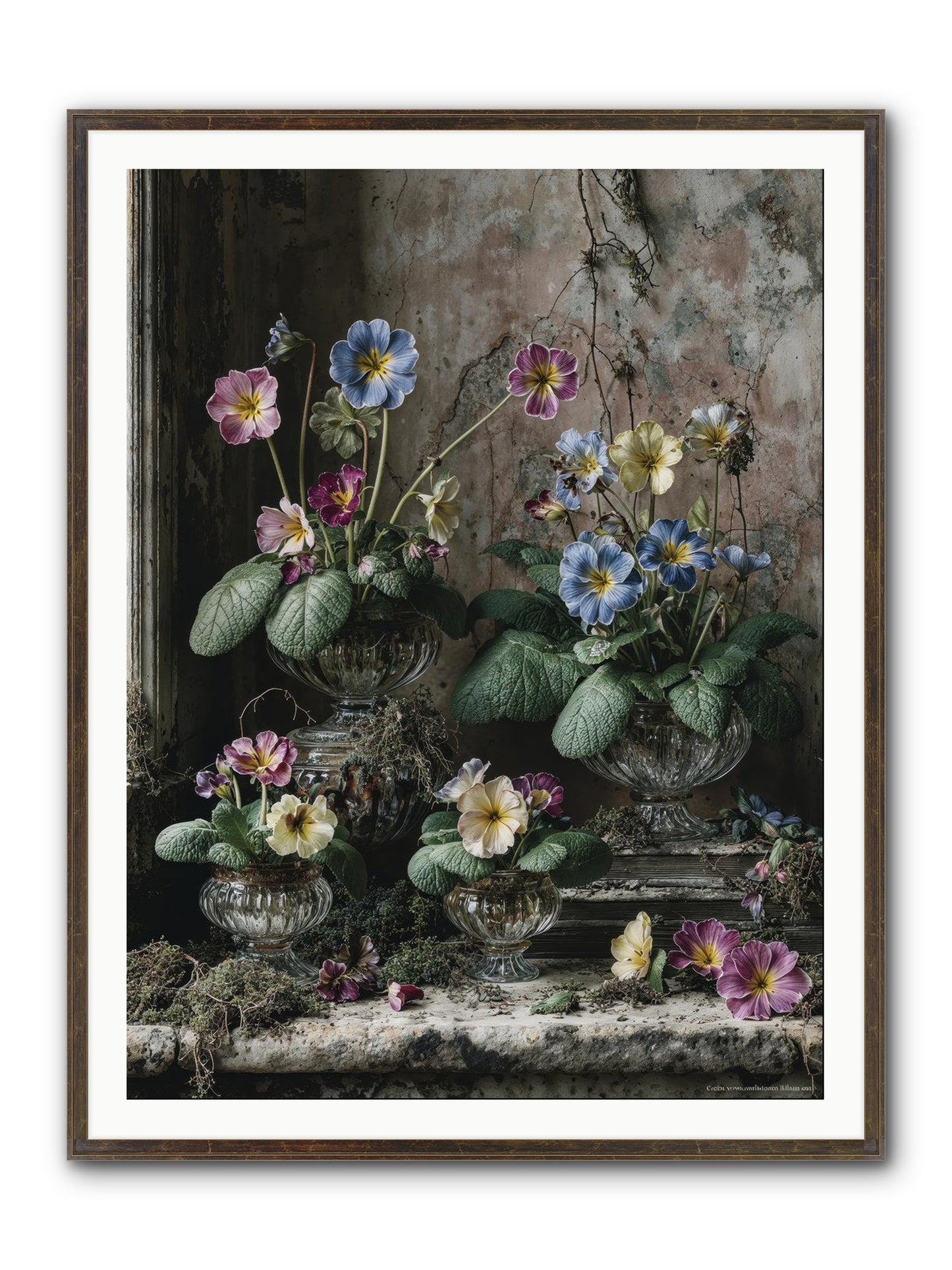 The Sun's Secret Memoirs Framed Print - Slimwoods Black/Gold 36x48