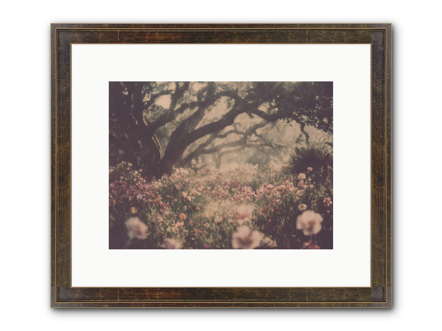 The Sweet Detour Framed Print - Slimwoods Black/Gold 12x9