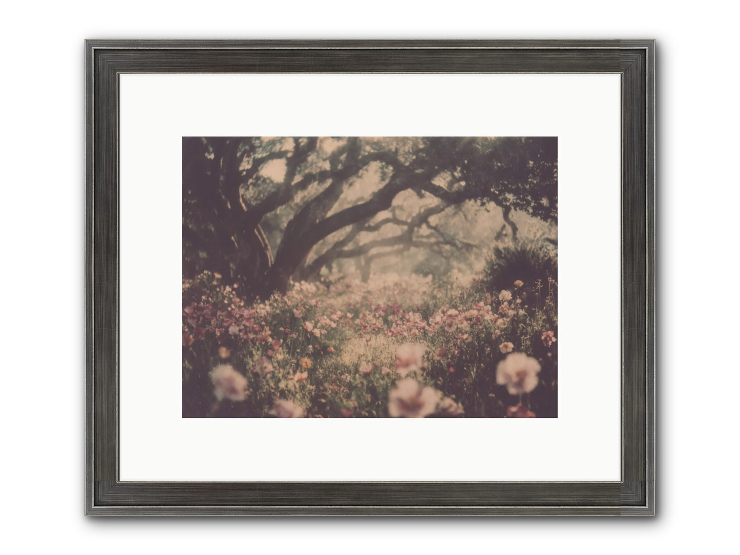 The Sweet Detour Framed Print - Slimwoods Black/Silver 12x9