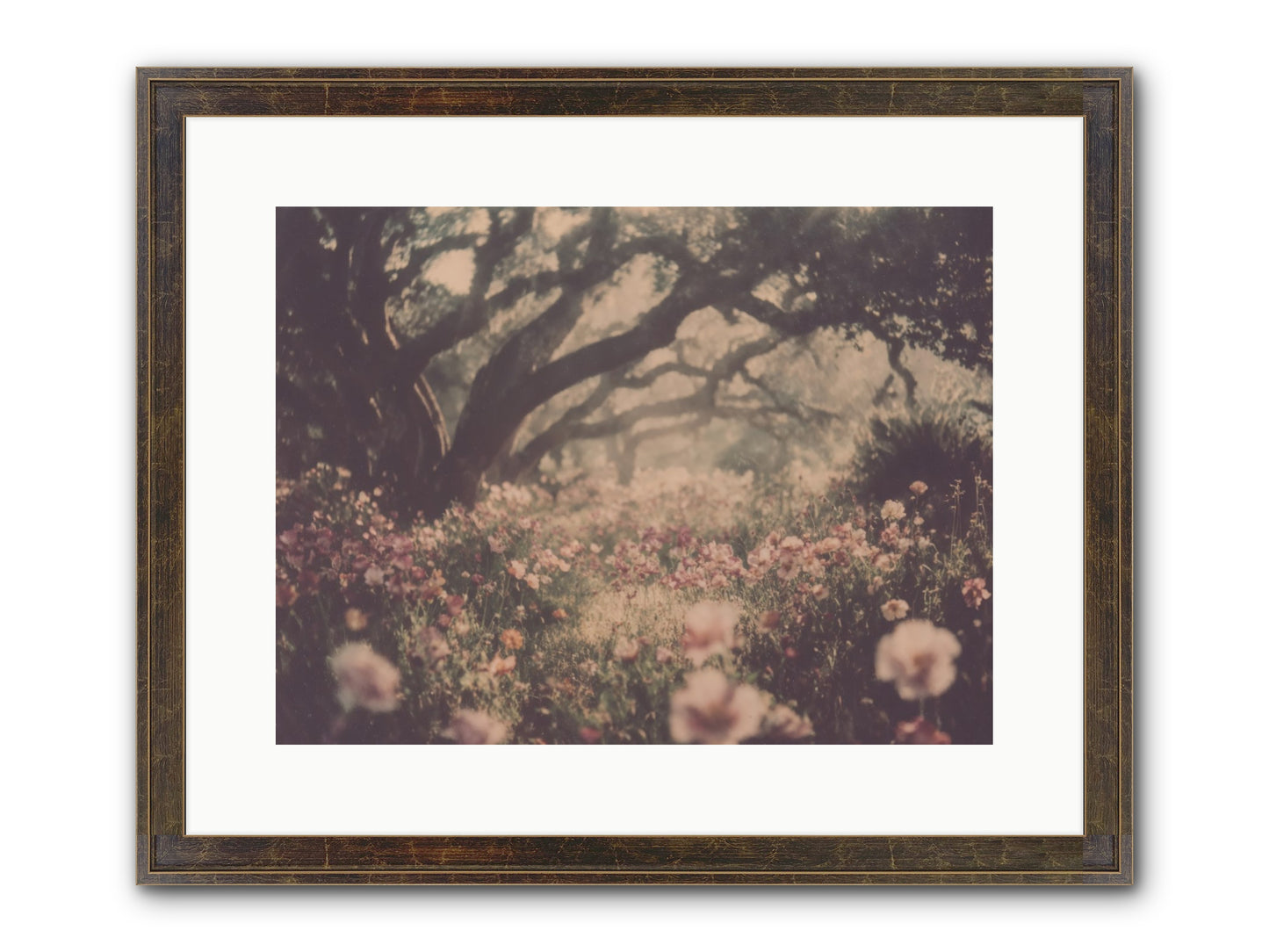 The Sweet Detour Framed Print - Slimwoods Black/Gold 16x12