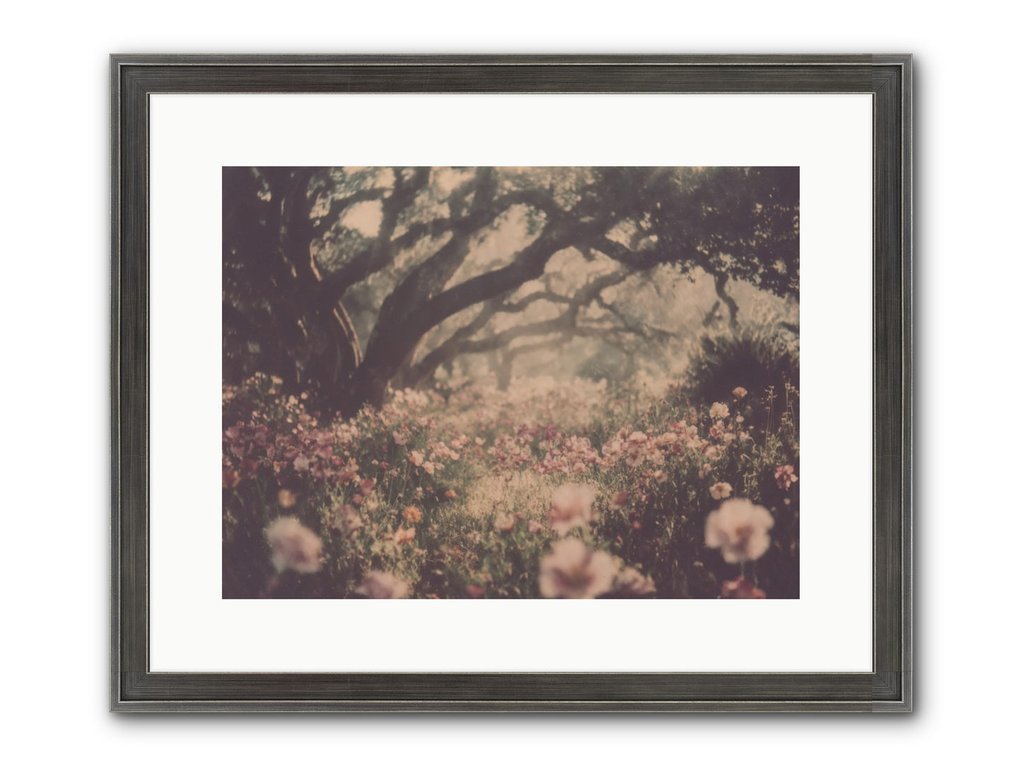The Sweet Detour Framed Print - Slimwoods Black/Silver 16x12