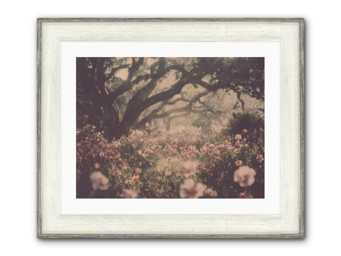 The Sweet Detour Framed Print - Driftwood White 24x18