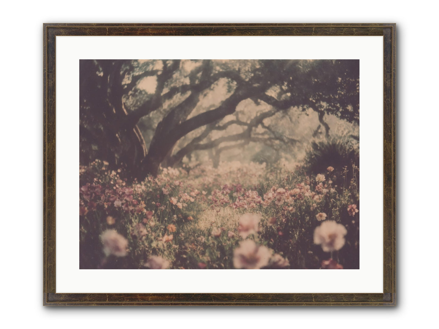 The Sweet Detour Framed Print - Slimwoods Black/Gold 24x18