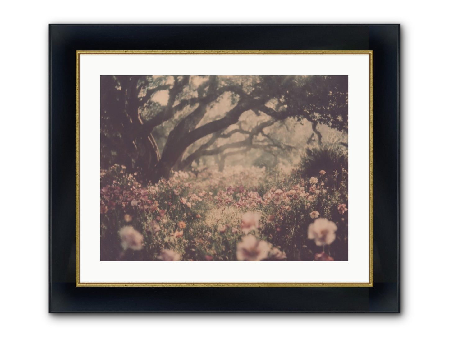 The Sweet Detour Framed Print - Wide Black w/Gold 24x18