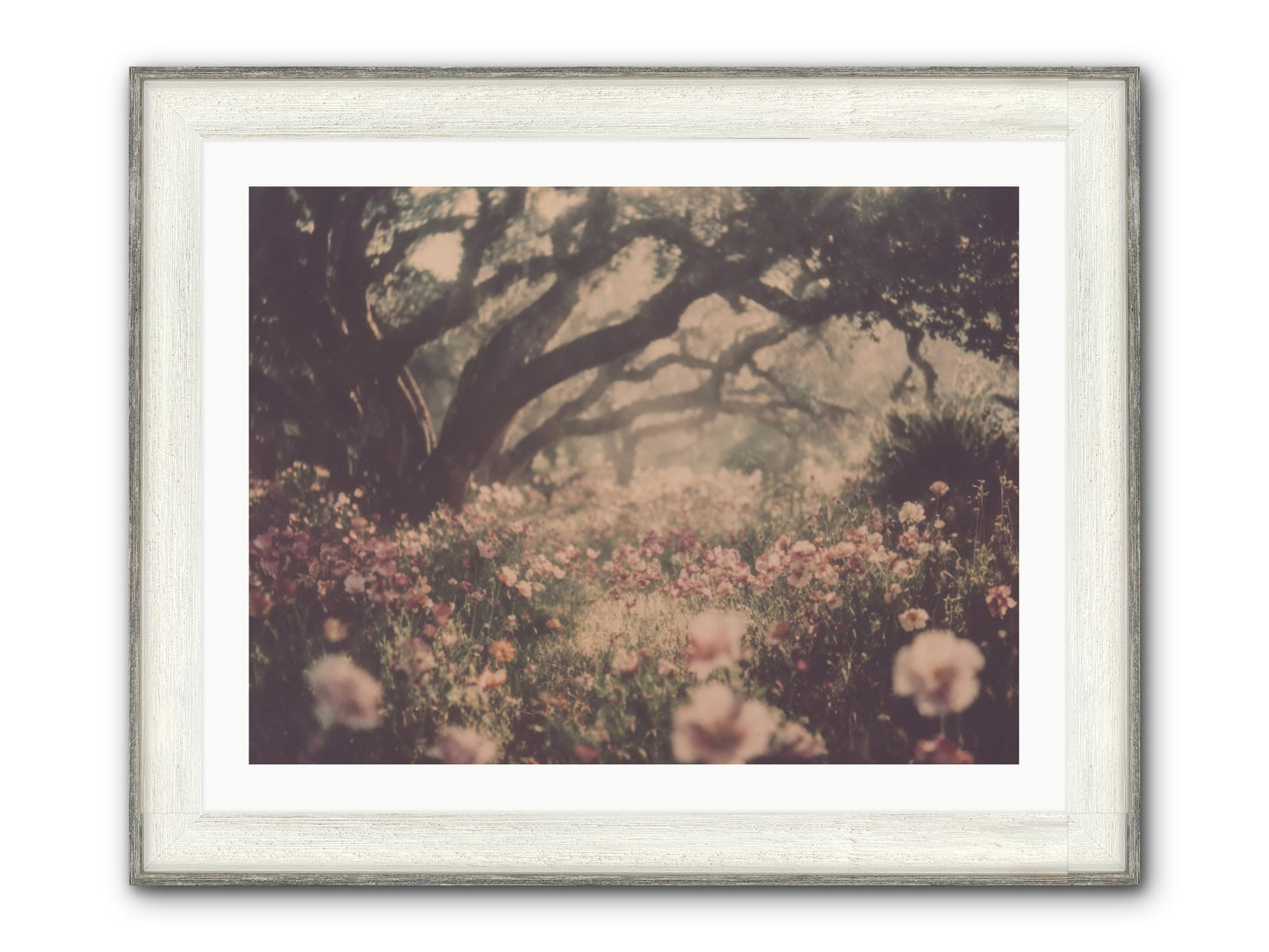 The Sweet Detour Framed Print - Driftwood White 32x24