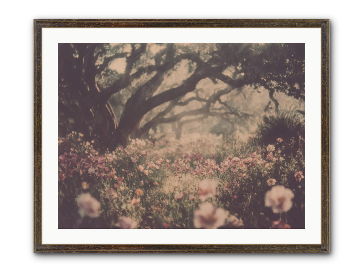 The Sweet Detour Framed Print - Slimwoods Black/Gold 32x24