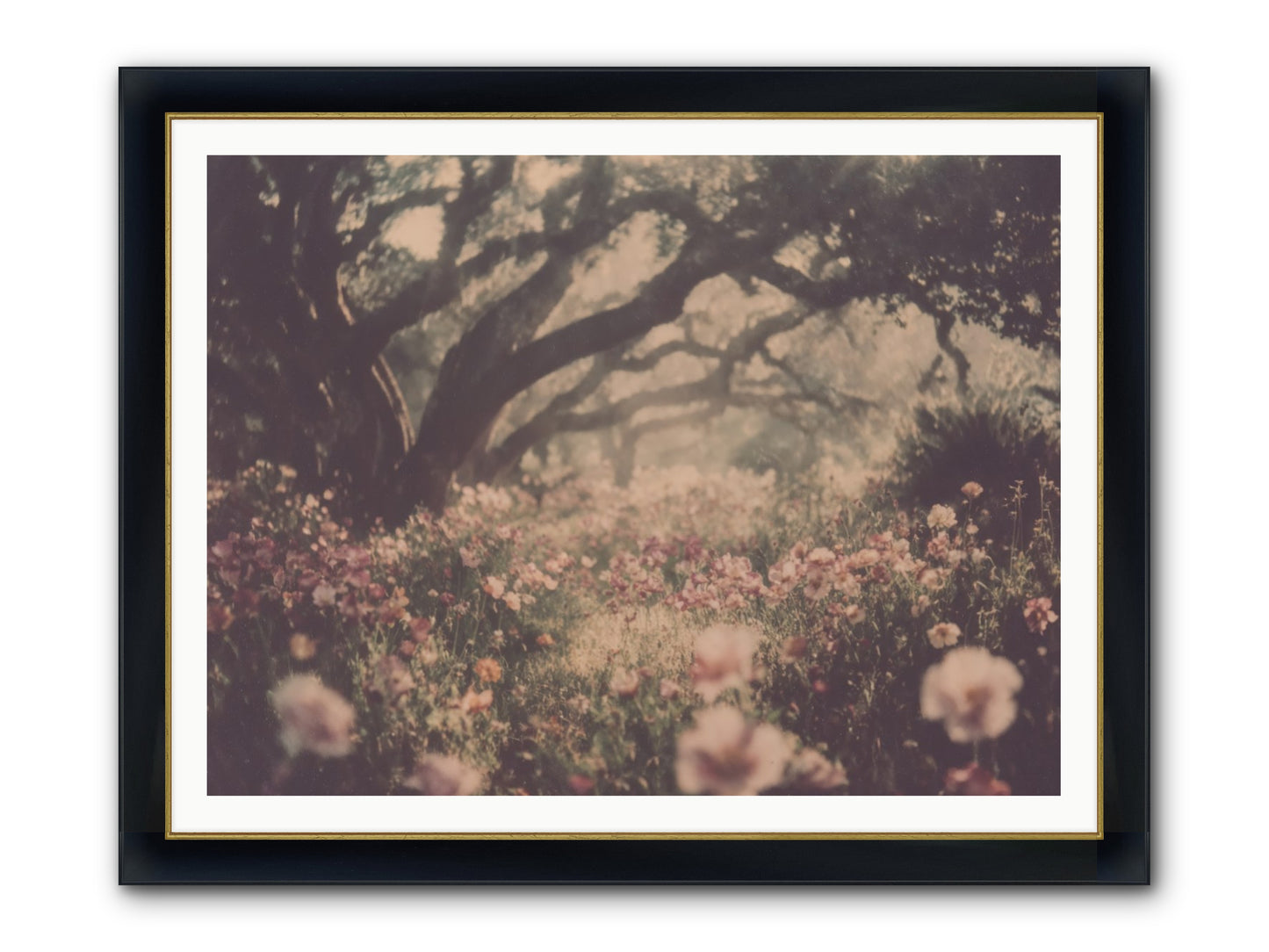 The Sweet Detour Framed Print - Wide Black w/Gold 48x36