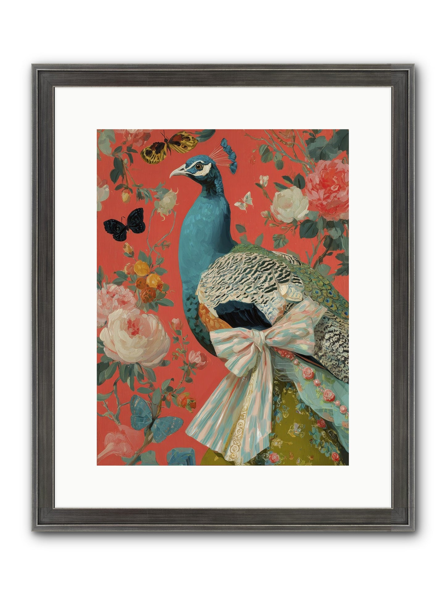 The Tender Hush Of Rain Framed Print - Slimwoods Black/Silver 12x16