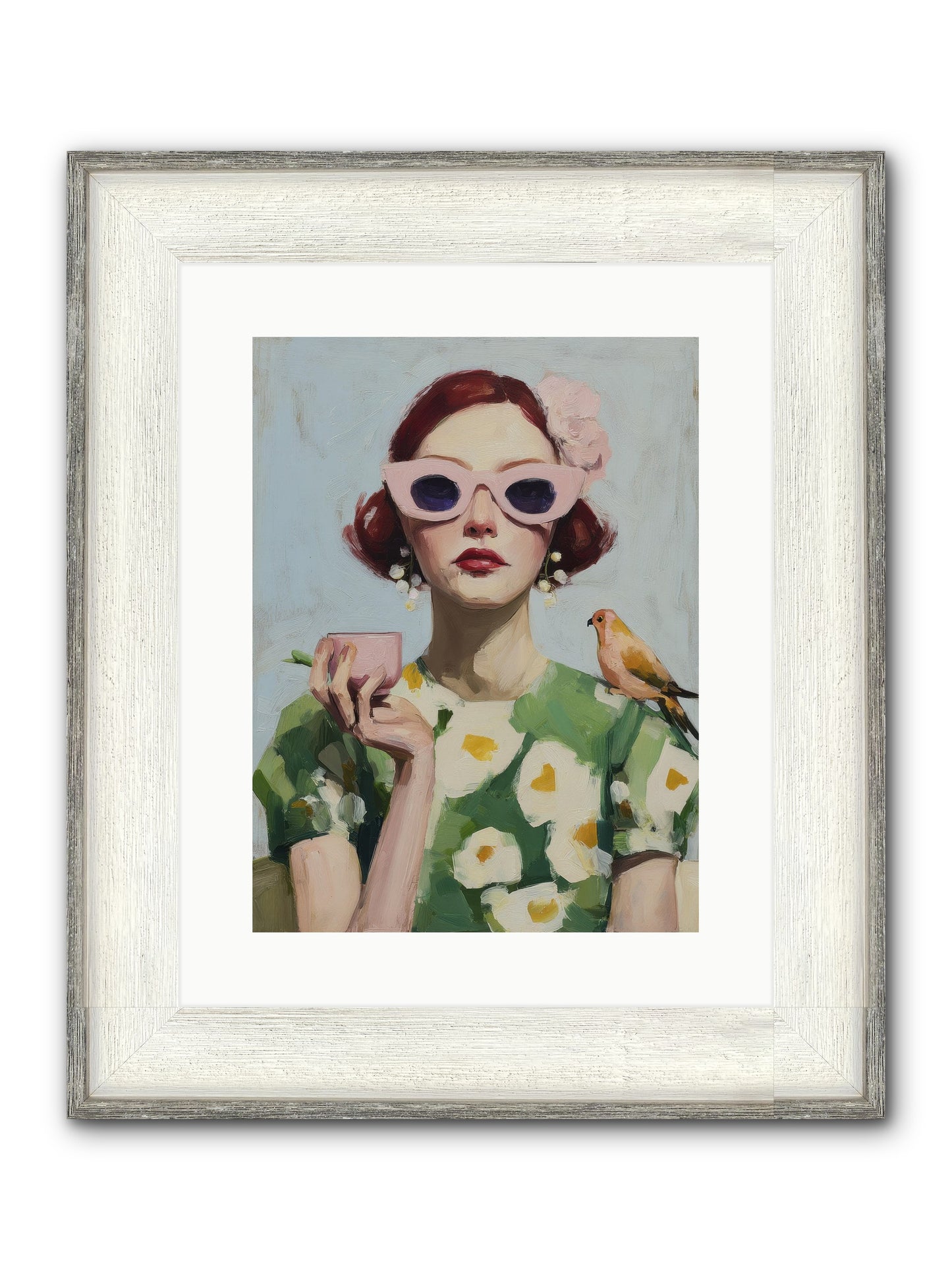 The Transformation Framed Print - Driftwood White 12x16