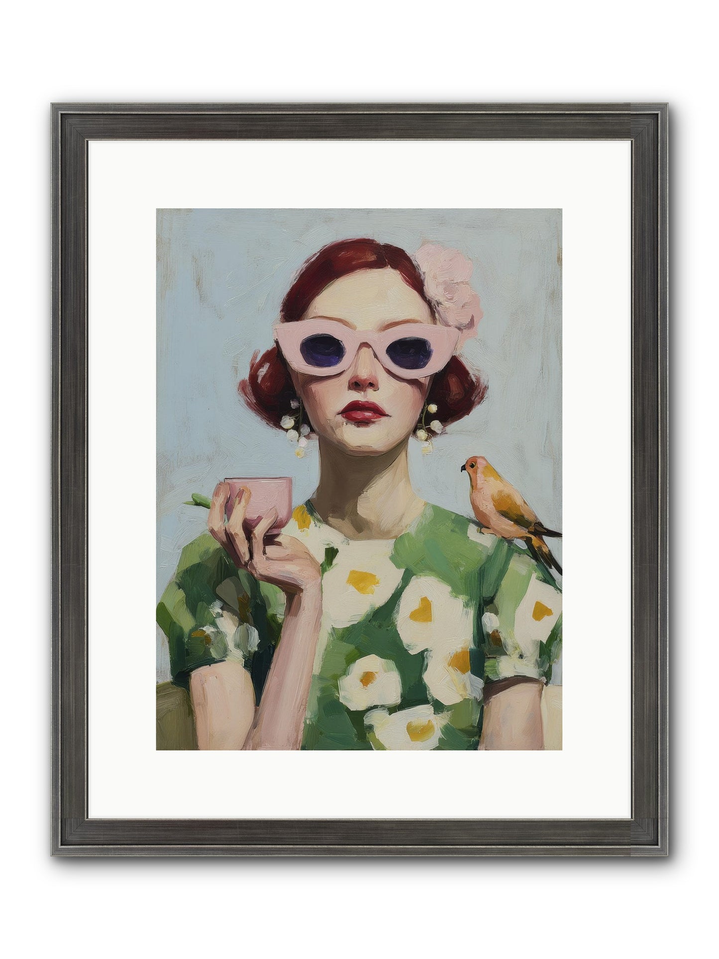 The Transformation Framed Print - Slimwoods Black/Silver 12x16