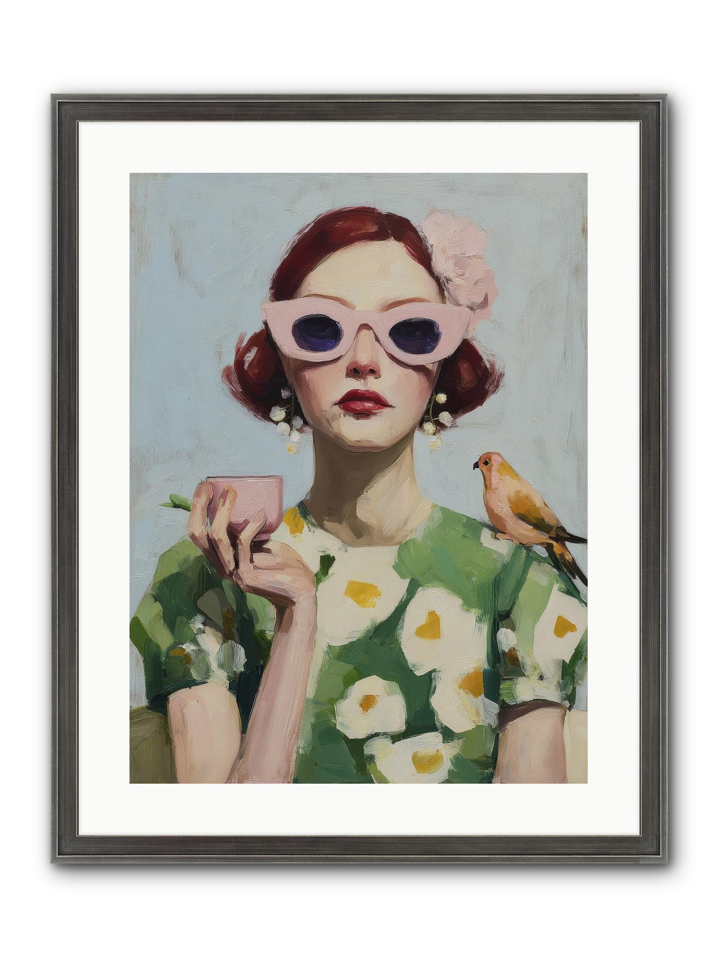 The Transformation Framed Print - Slimwoods Black/Silver 18x24