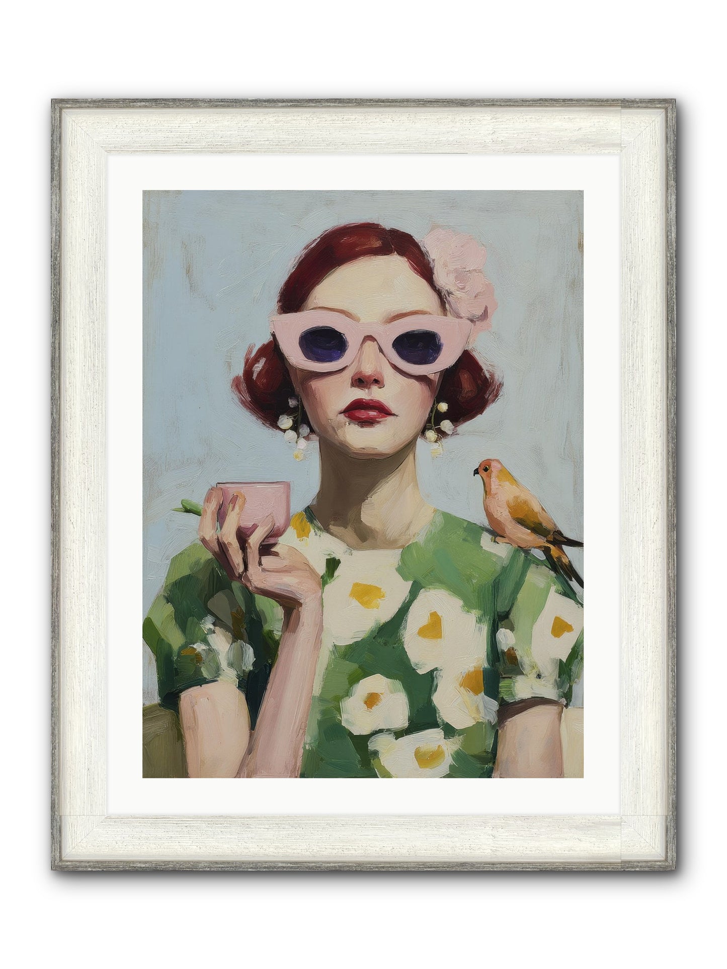 The Transformation Framed Print - Driftwood White 24x32