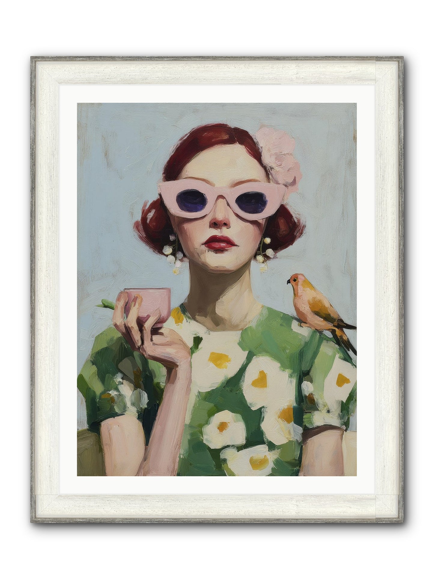 The Transformation Framed Print - Driftwood White 30x40