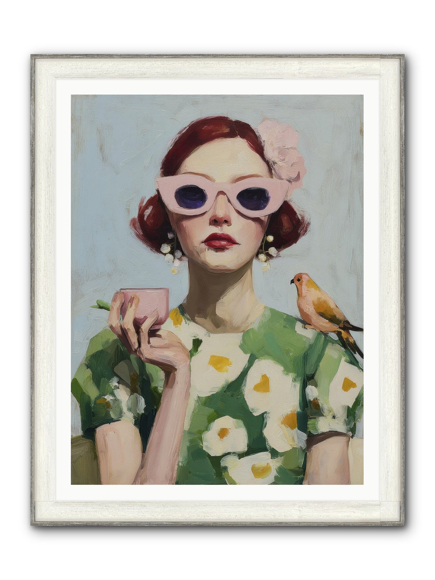 The Transformation Framed Print - Driftwood White 36x48