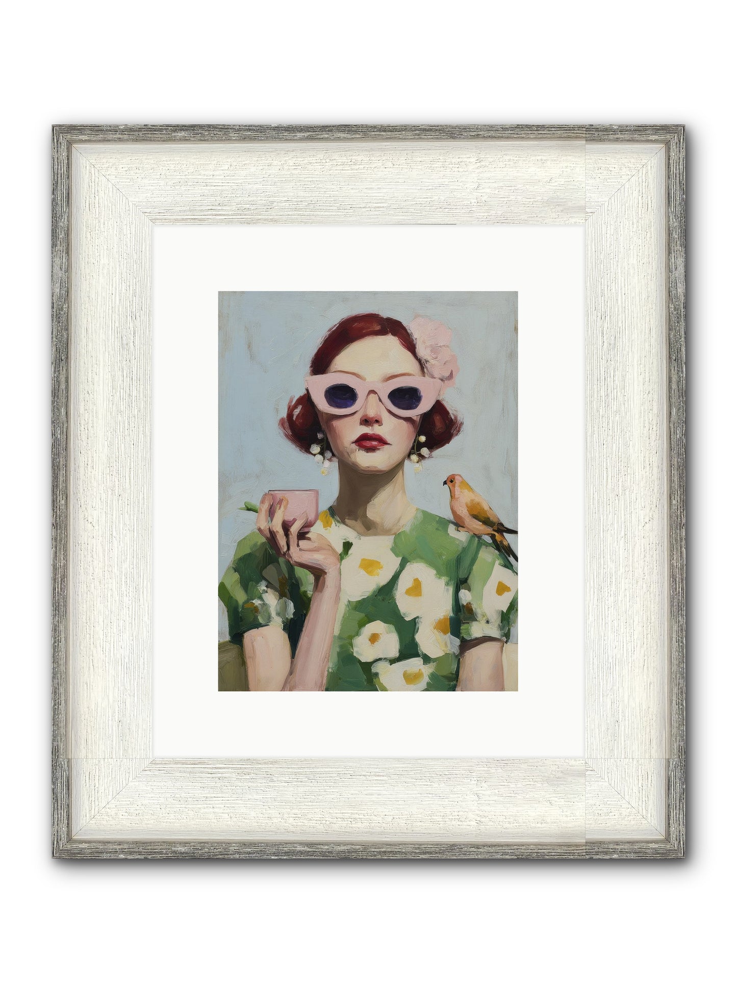 The Transformation Framed Print - Driftwood White 9x12