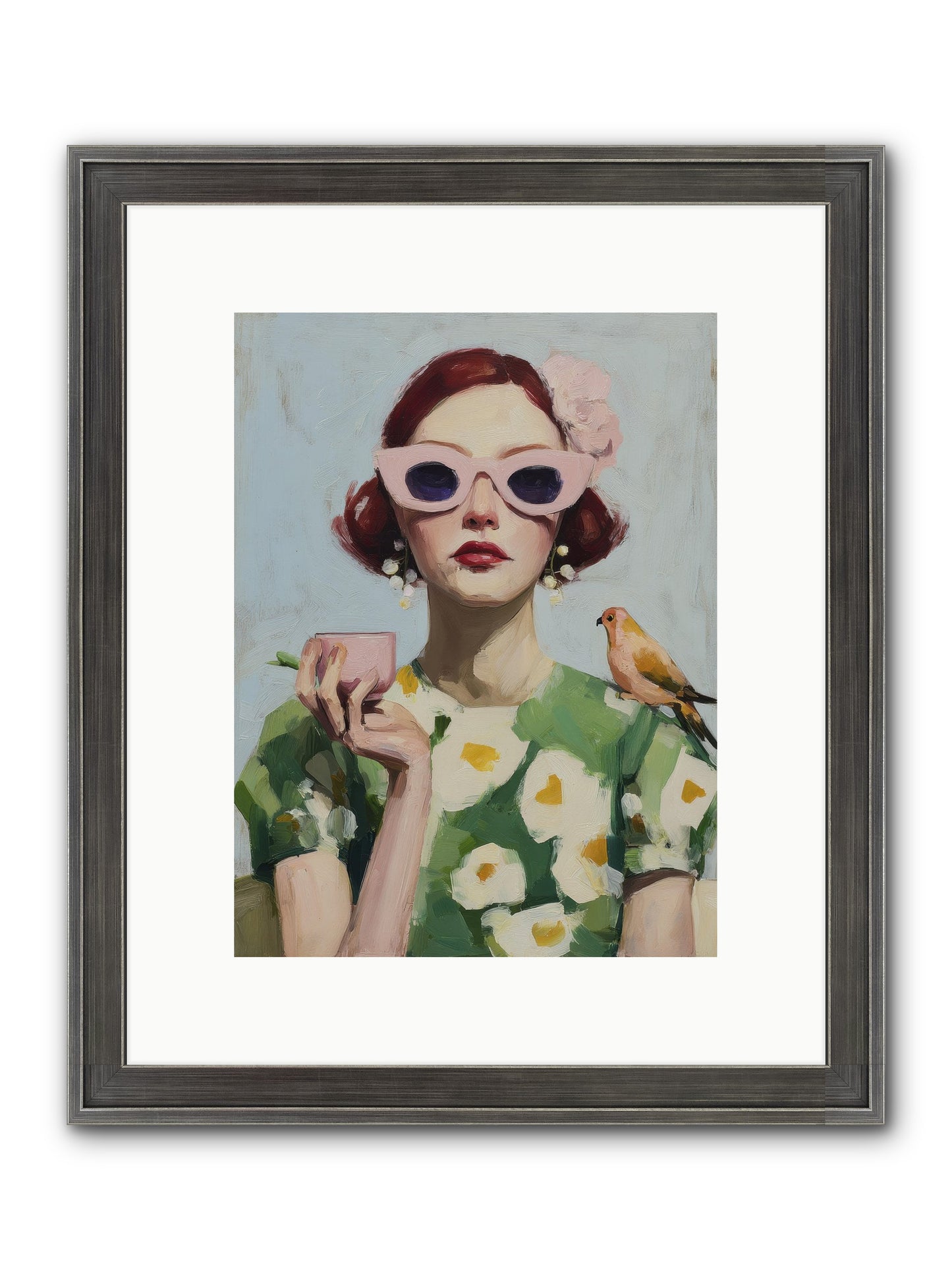 The Transformation Framed Print - Slimwoods Black/Silver 9x12