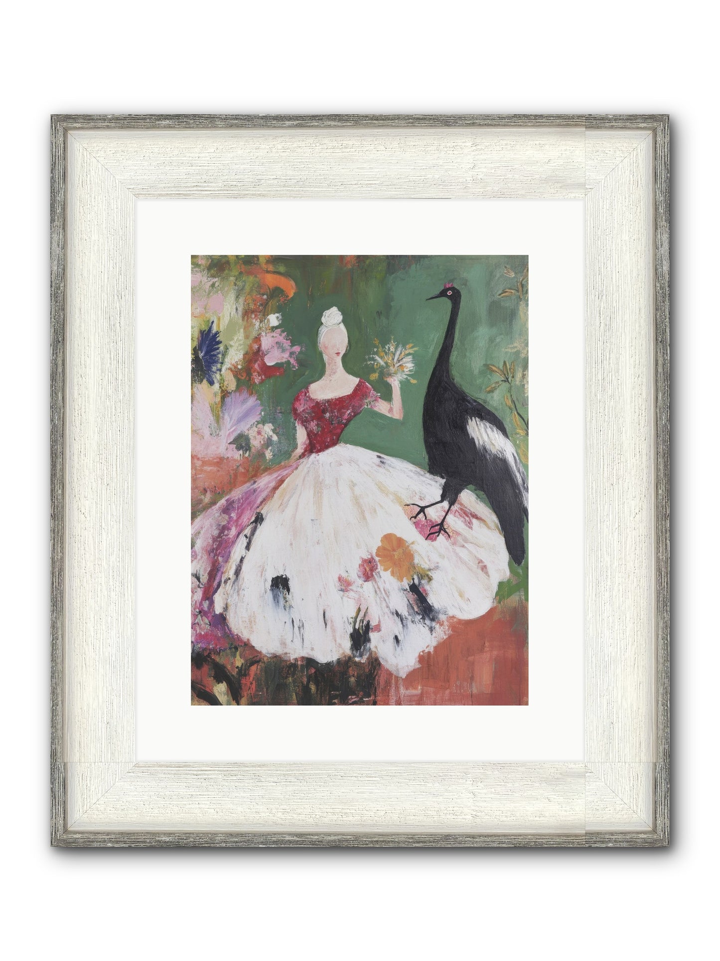 The Treasury Of Wonder Framed Print - Driftwood White 12x16
