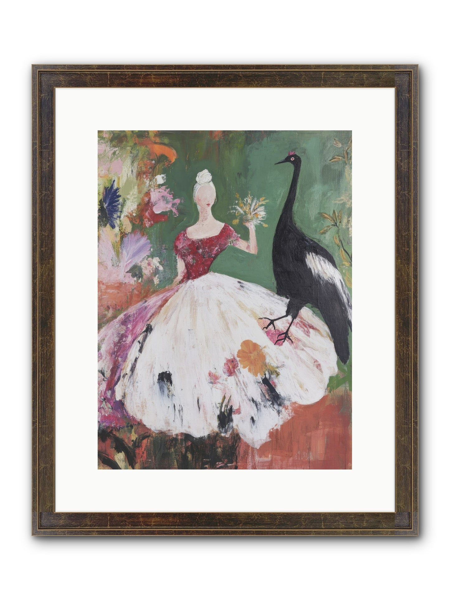 The Treasury Of Wonder Framed Print - Slimwoods Black/Gold 12x16