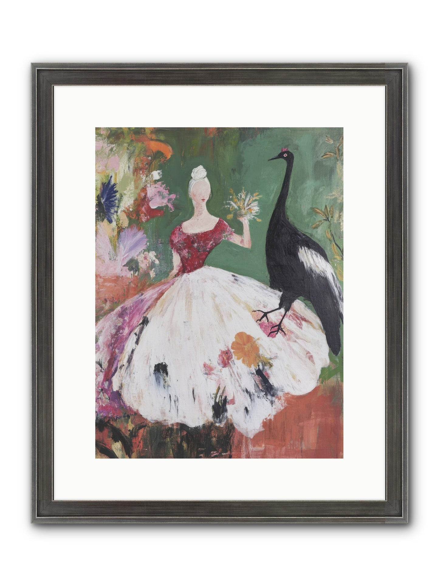 The Treasury Of Wonder Framed Print - Slimwoods Black/Silver 12x16