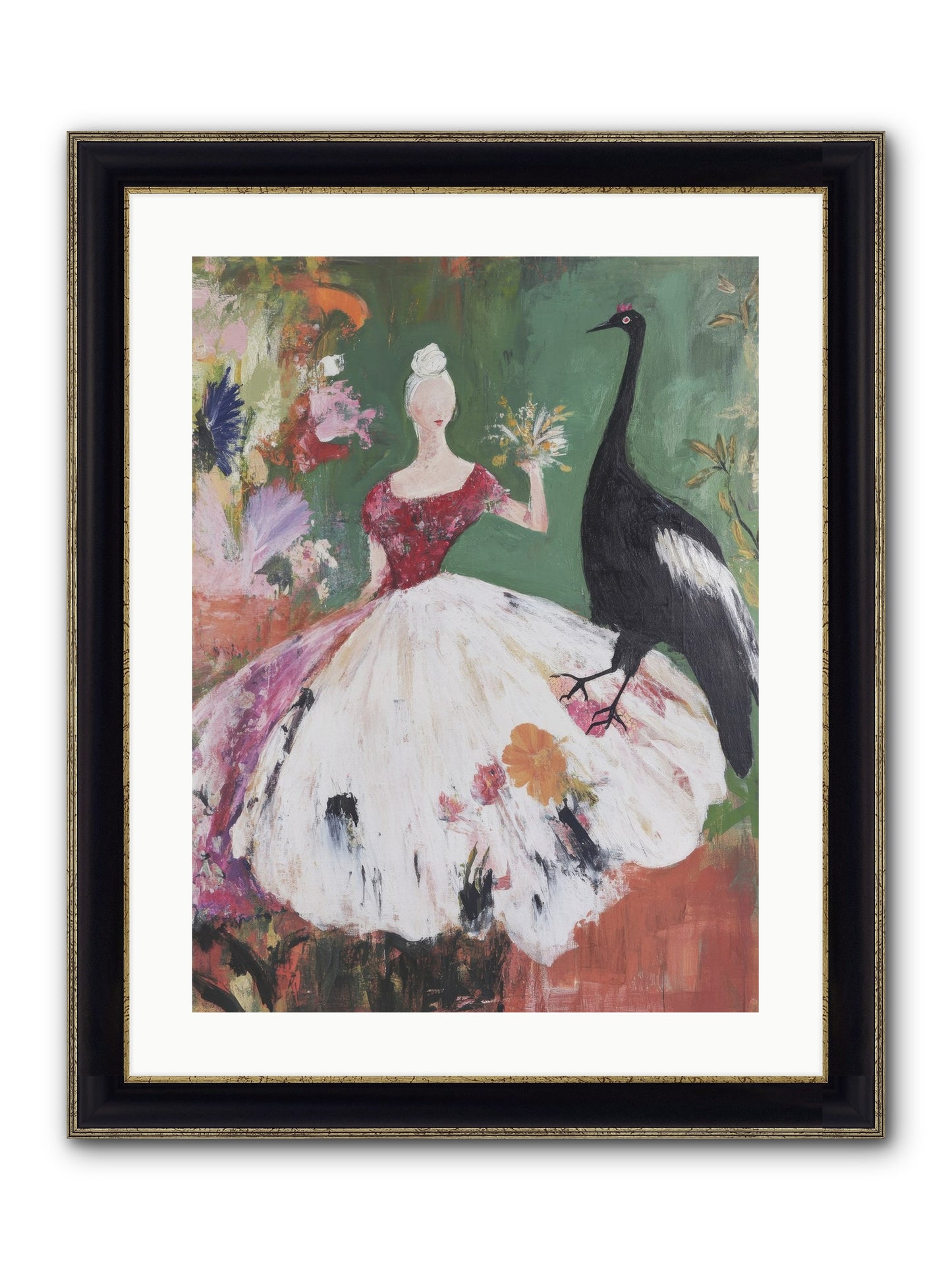 The Treasury Of Wonder Framed Print - Black & Gold 18x24