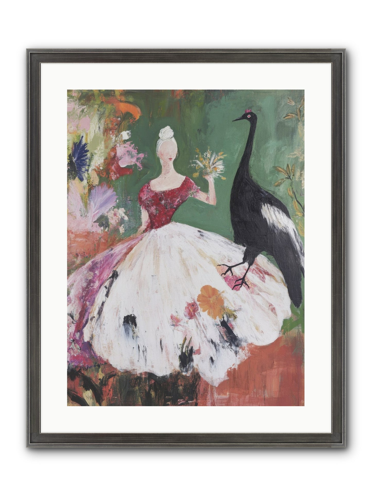 The Treasury Of Wonder Framed Print - Slimwoods Black/Silver 18x24
