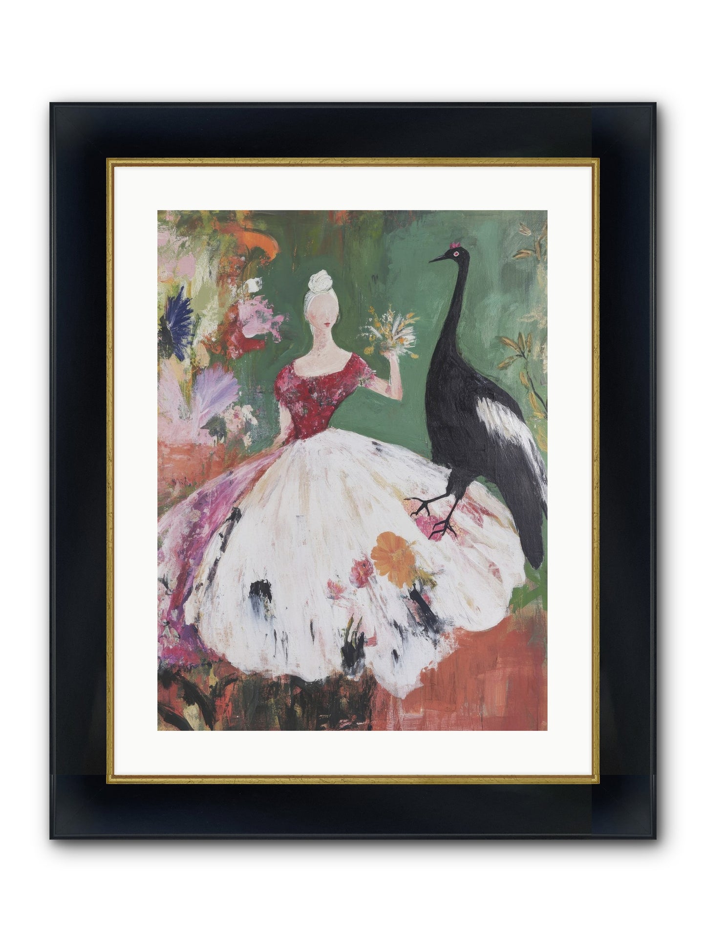 The Treasury Of Wonder Framed Print - Wide Black w/Gold 18x24