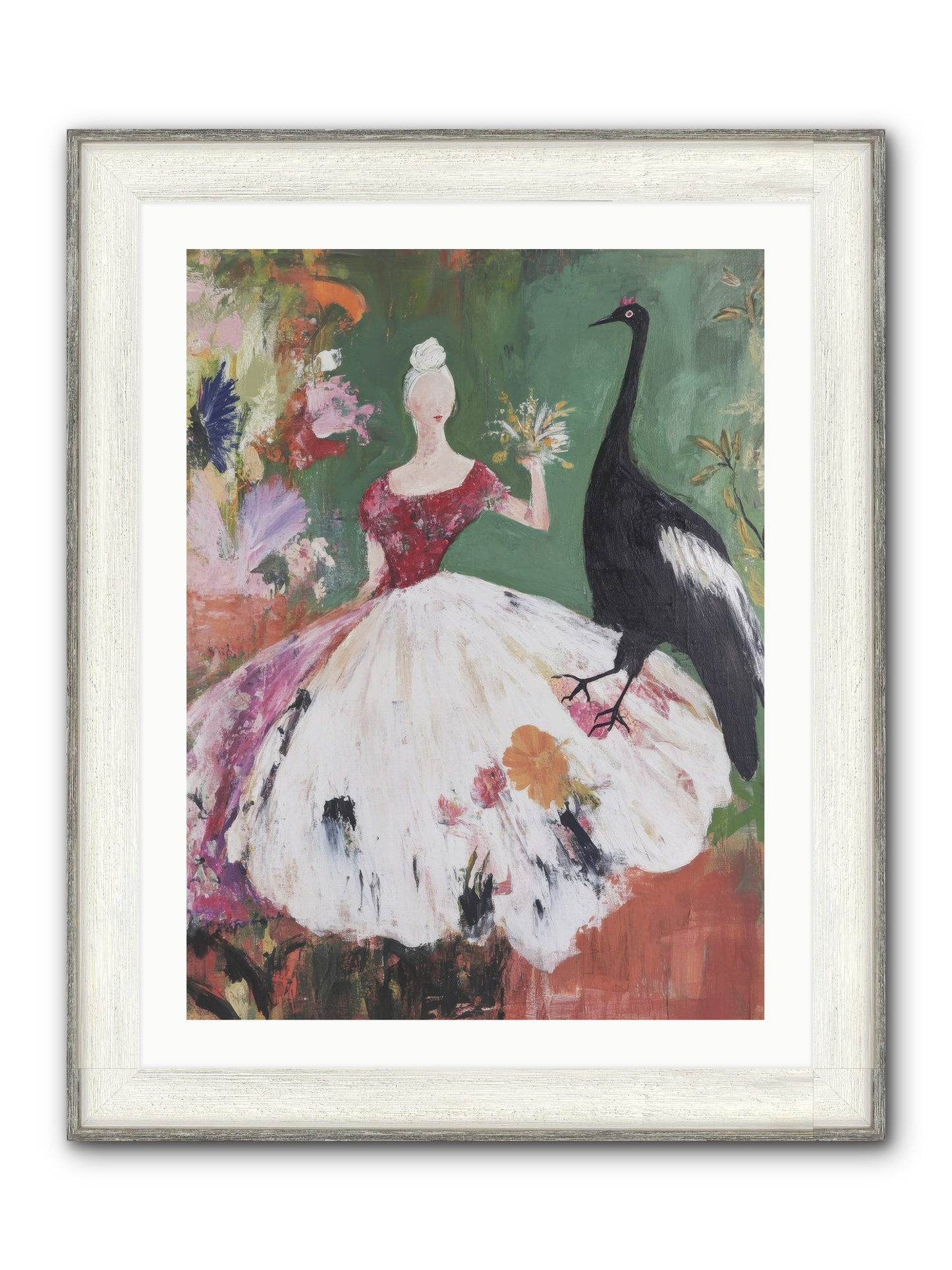 The Treasury Of Wonder Framed Print - Driftwood White 24x32