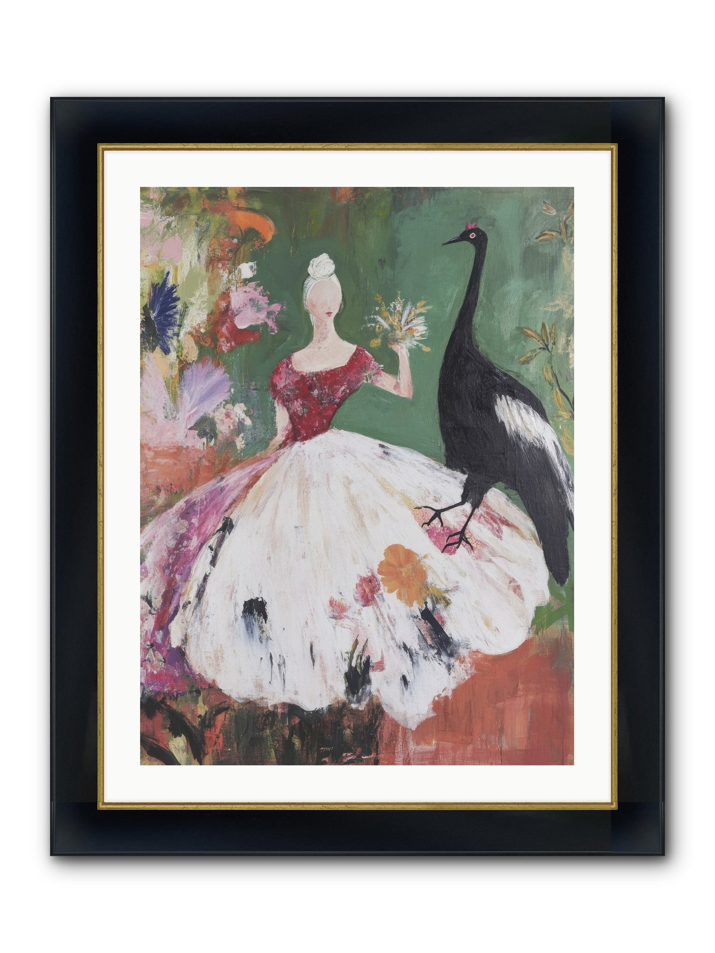 The Treasury Of Wonder Framed Print - Wide Black w/Gold 24x32