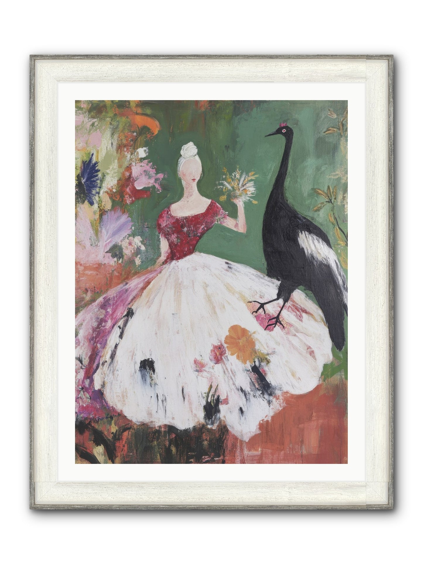 The Treasury Of Wonder Framed Print - Driftwood White 30x40