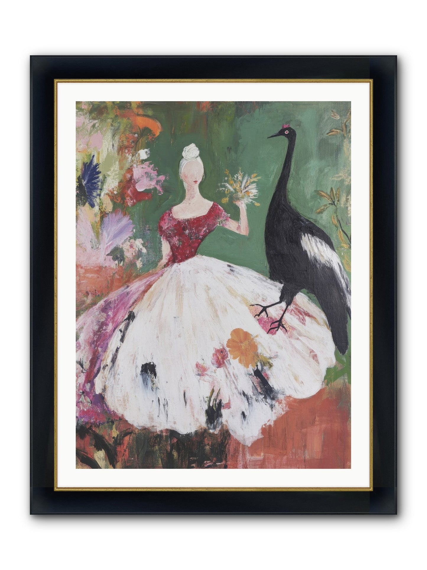 The Treasury Of Wonder Framed Print - Wide Black w/Gold 30x40