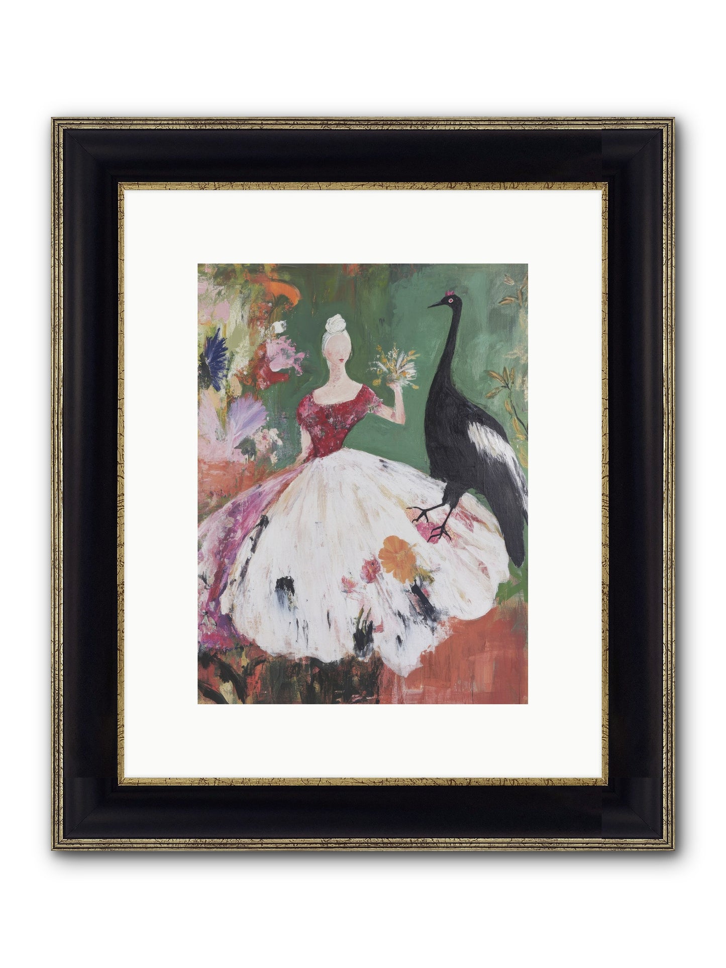 The Treasury Of Wonder Framed Print - Black & Gold 9x12