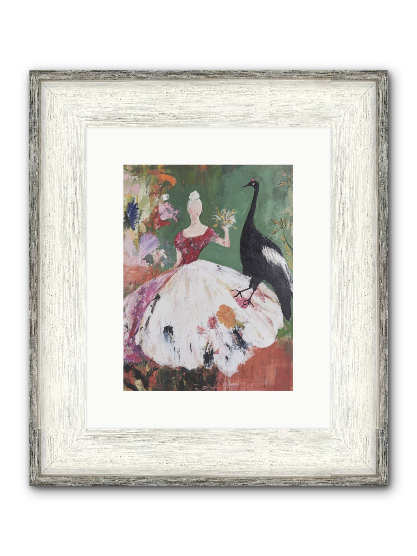 The Treasury Of Wonder Framed Print - Driftwood White 9x12