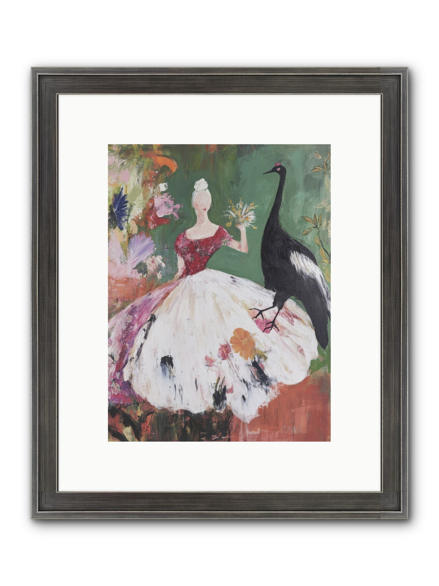 The Treasury Of Wonder Framed Print - Slimwoods Black/Silver 9x12