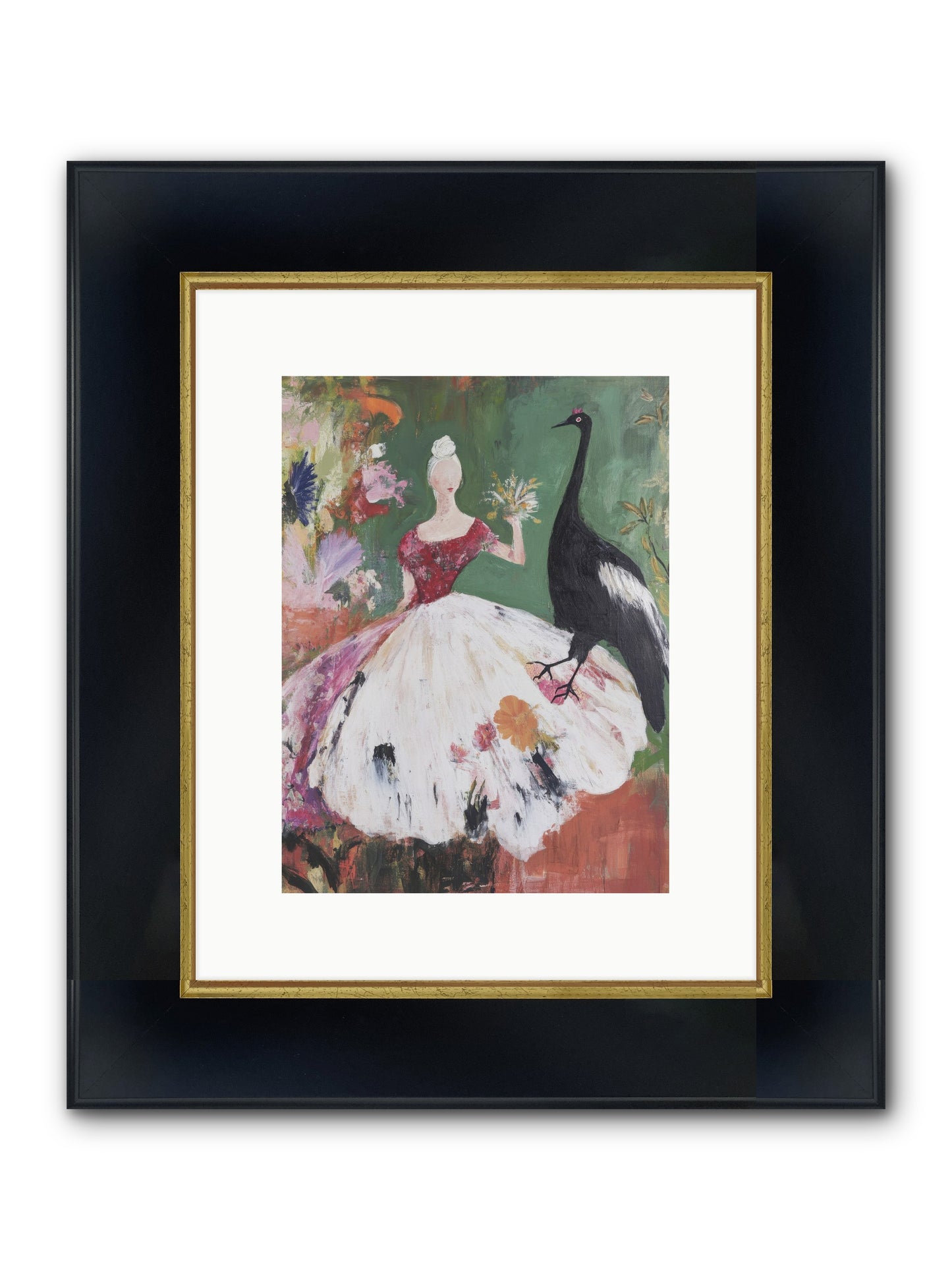 The Treasury Of Wonder Framed Print - Wide Black w/Gold 9x12