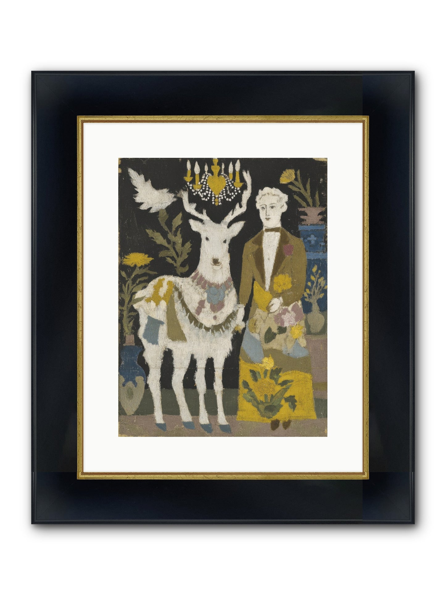 The Umbrella Conspiracy Framed Print - Wide Black w/Gold 12x16