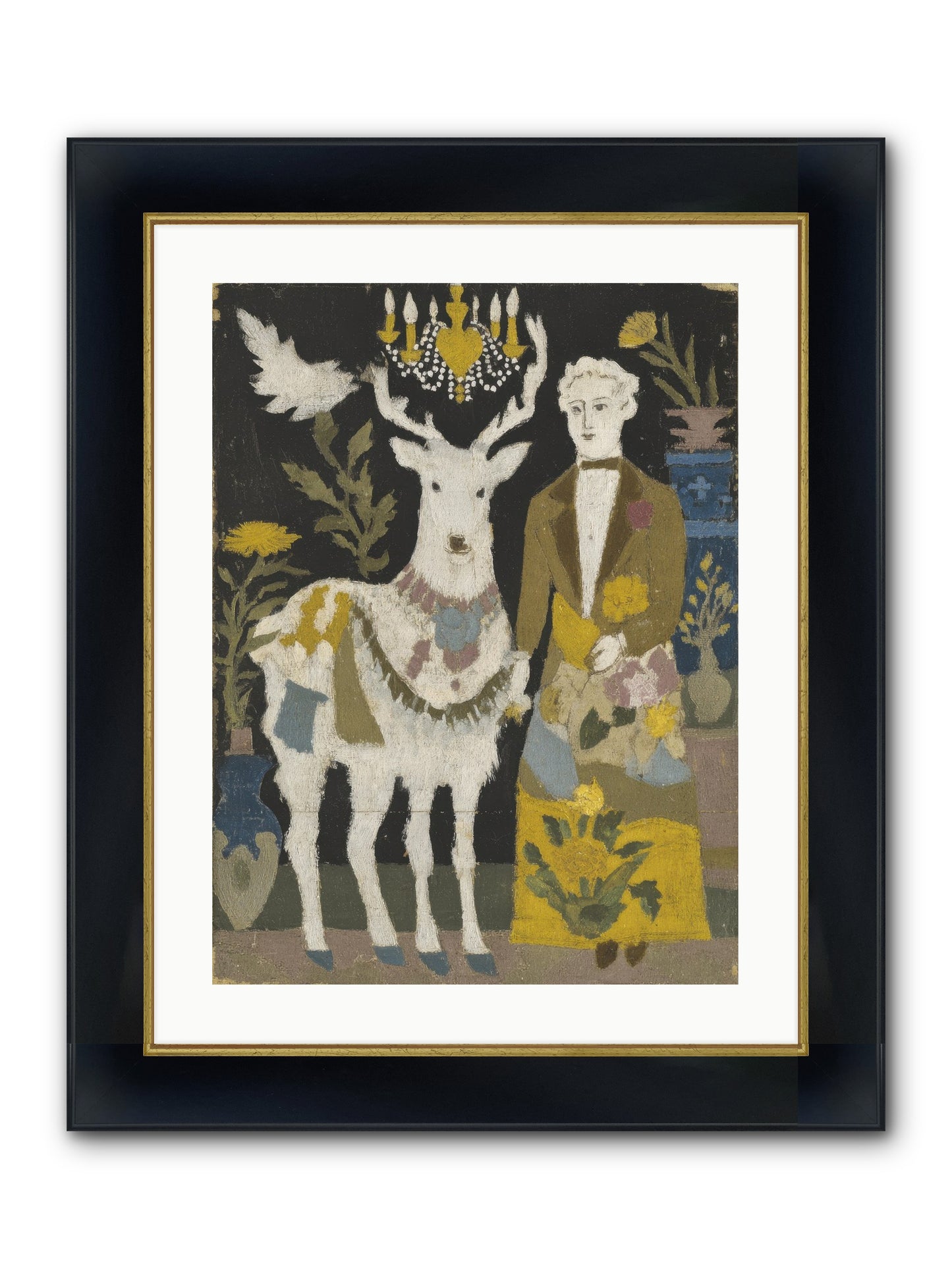 The Umbrella Conspiracy Framed Print - Wide Black w/Gold 18x24